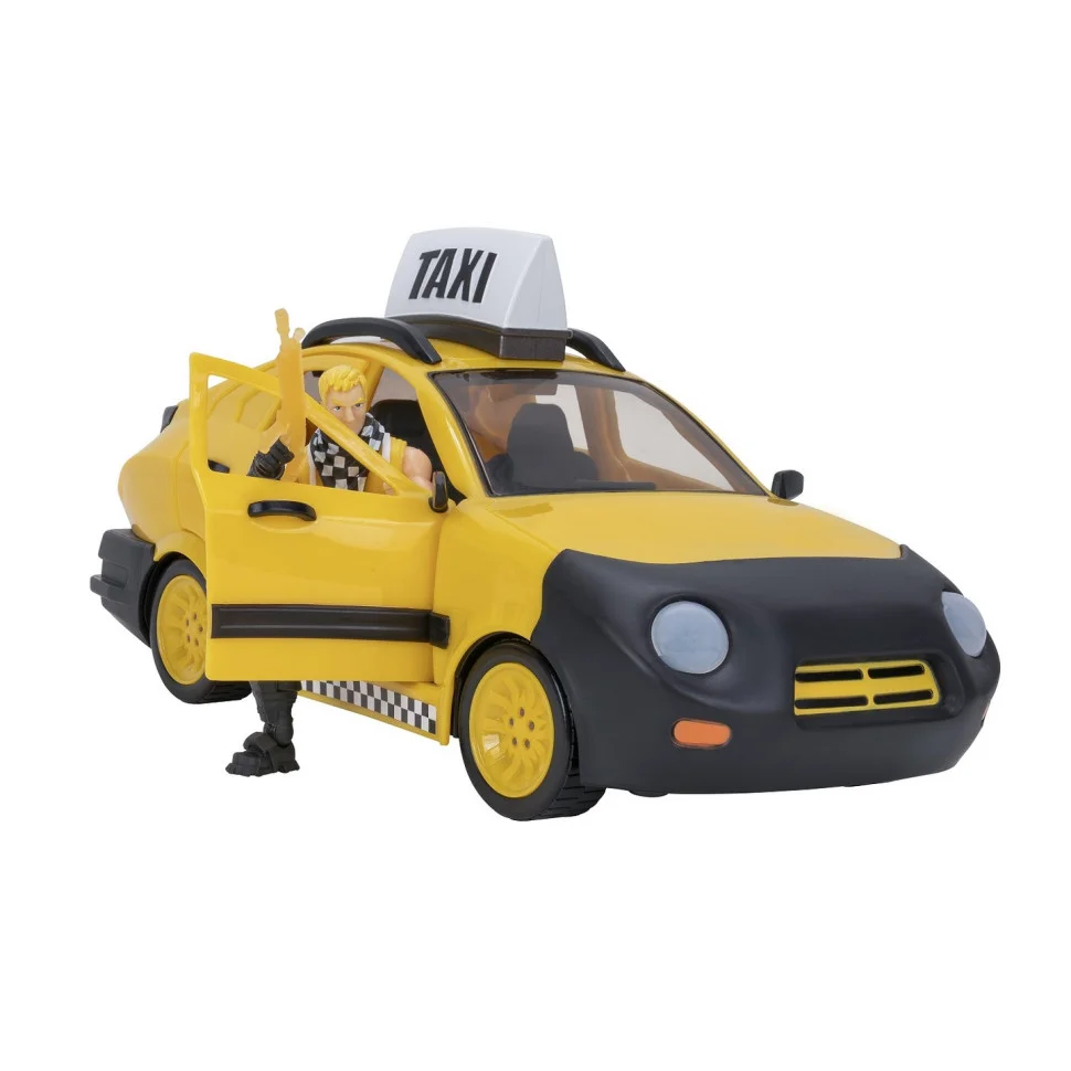 Ігровий набір Fortnite Joy Ride Vehicle Taxi Cab, автомобіль і фігурка FNT0817