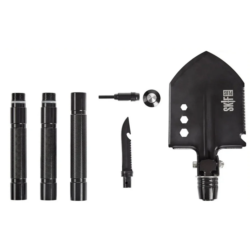 Лопата туристическая Mole Skif Plus D14-31x, черный