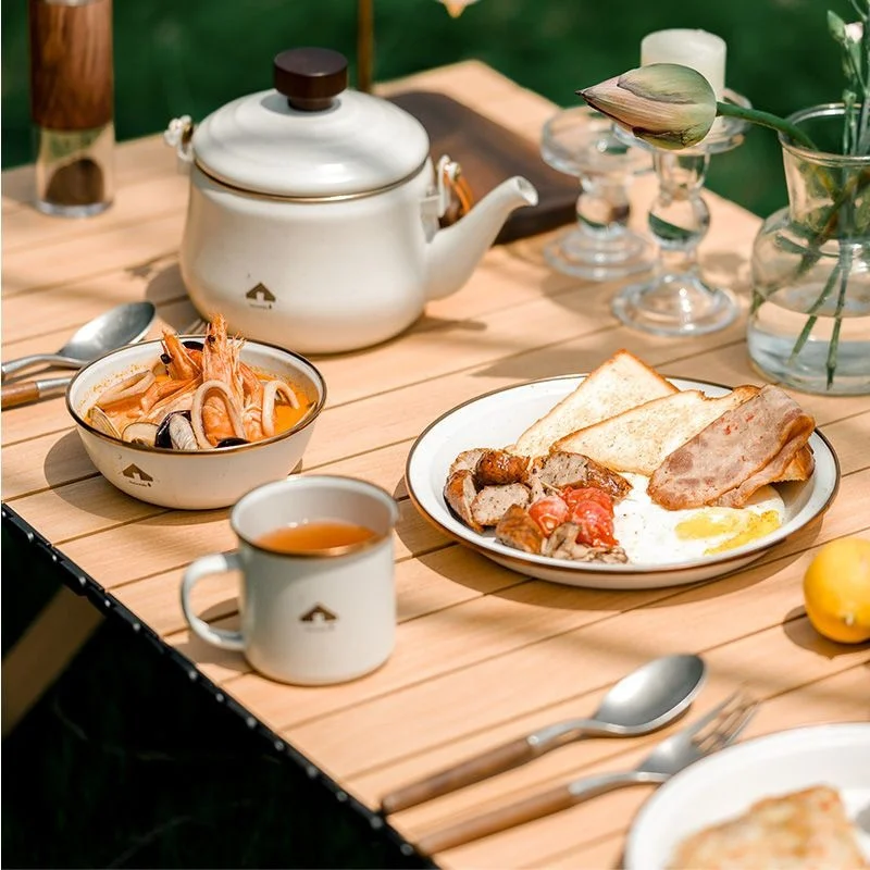 Кружка емальована Naturehike CNK2300CW013 6976023923272 білий 350 мл