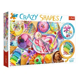 Пазл классический "Сладкое мороженое" Trefl 11119 Crazy Shapes, 600 элементов