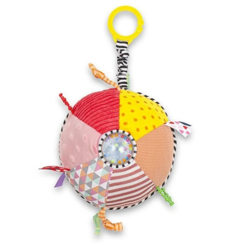 Плюшевая детская подвеска Кольцо Baby Mix 53592 с вибрацией