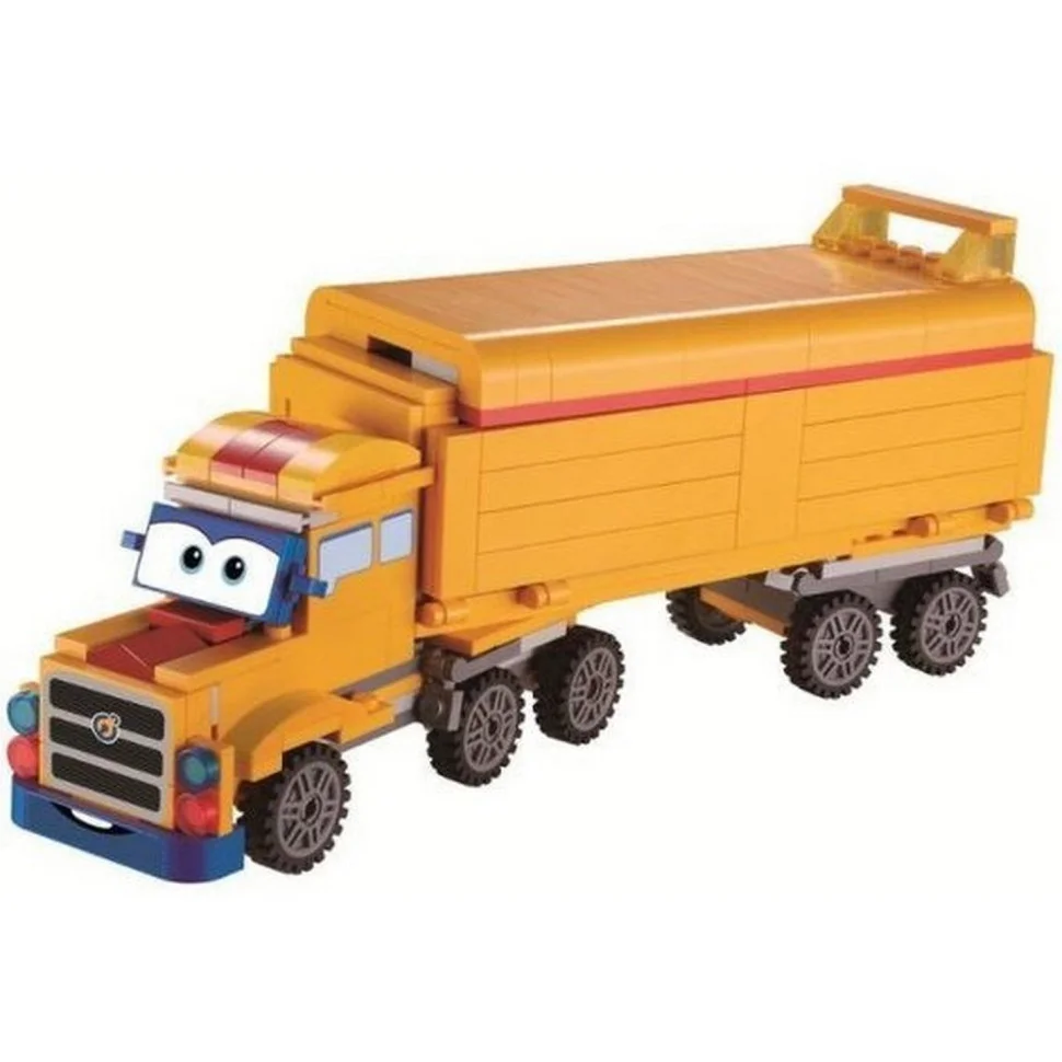 Конструктор Super Wings Small Blocks Buildable Vehicle Set вантажівка і магазин EU385008