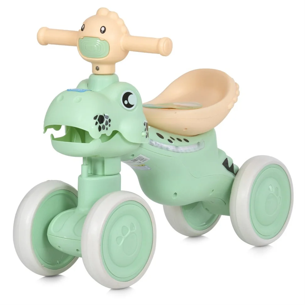 Детская каталка-толокар Bambi M 6025E-5-2 зеленый, до 25 кг