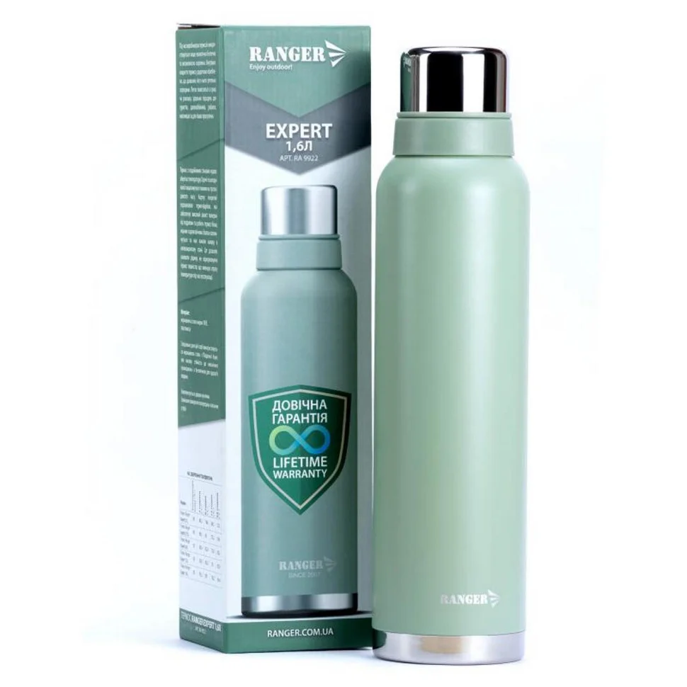 Термос Ranger Expert 1,6 л оливковий RA 9922