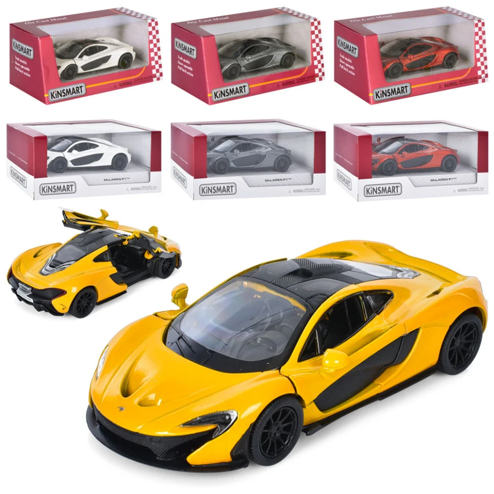 Машинка McLaren P1 Kinsmart KT5393W інерційна, 1:36