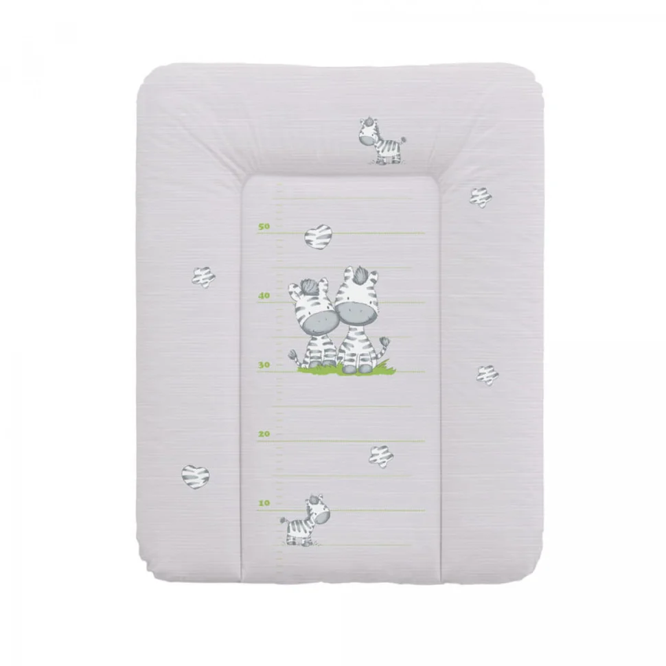 Пеленальный матрас Зебра Basic line Cebababy W-143-002-260, 50x70 см