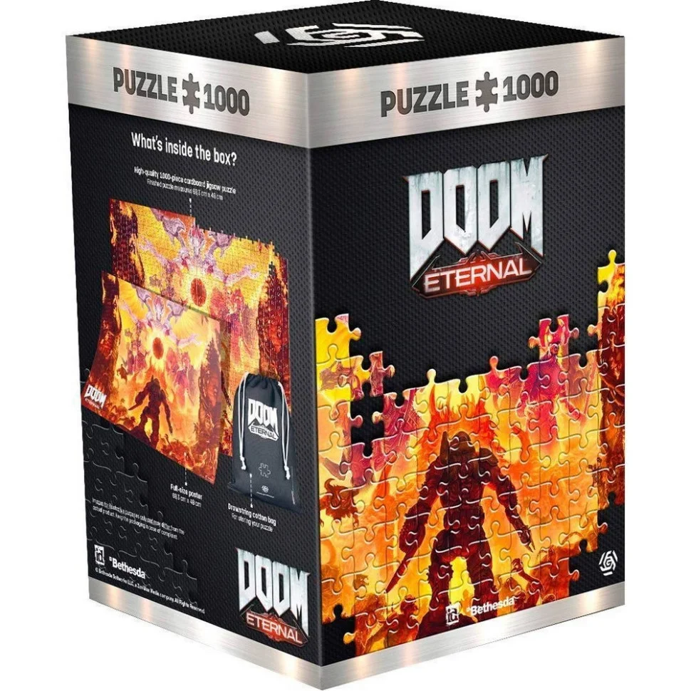 Пазл класичний Doom Eternal Maykr Puzzles GoodLoot 5908305231189, 1000 елементів