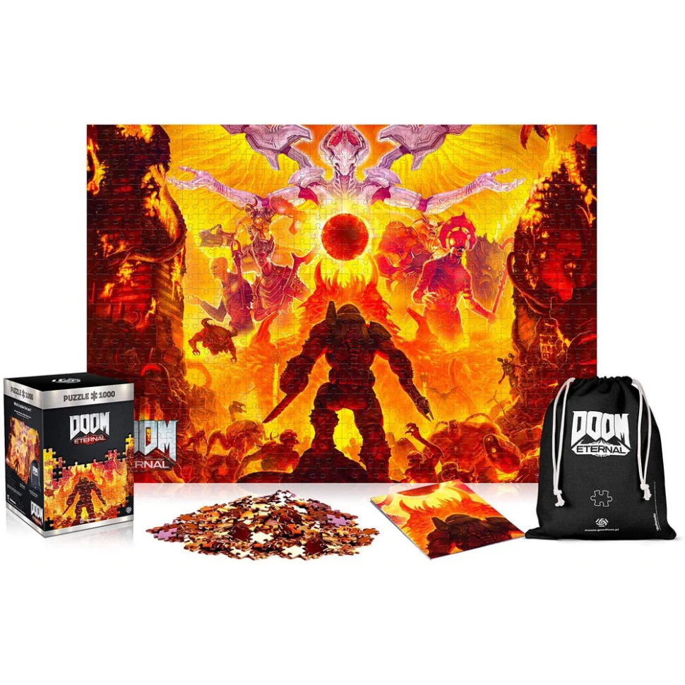 Пазл класичний Doom Eternal Maykr Puzzles GoodLoot 5908305231189, 1000 елементів
