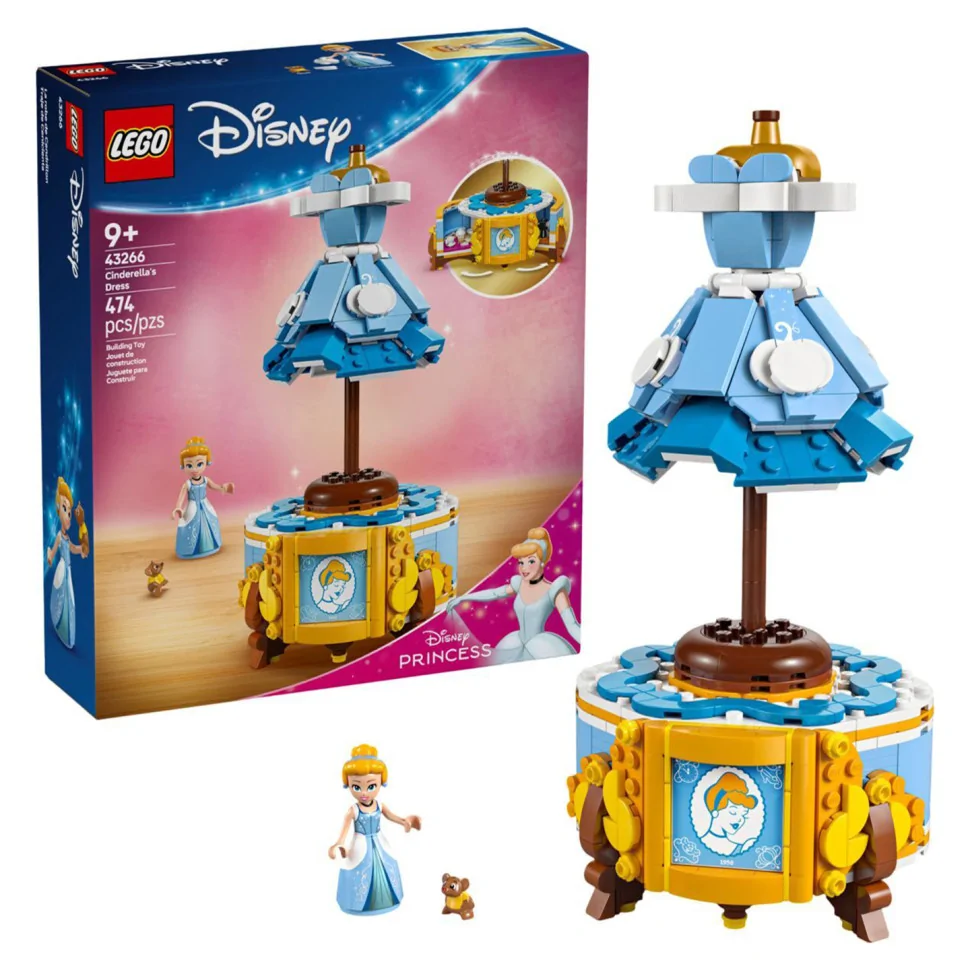 Конструктор LEGO Disney Princess Платье Золушки 43266, 474 детали