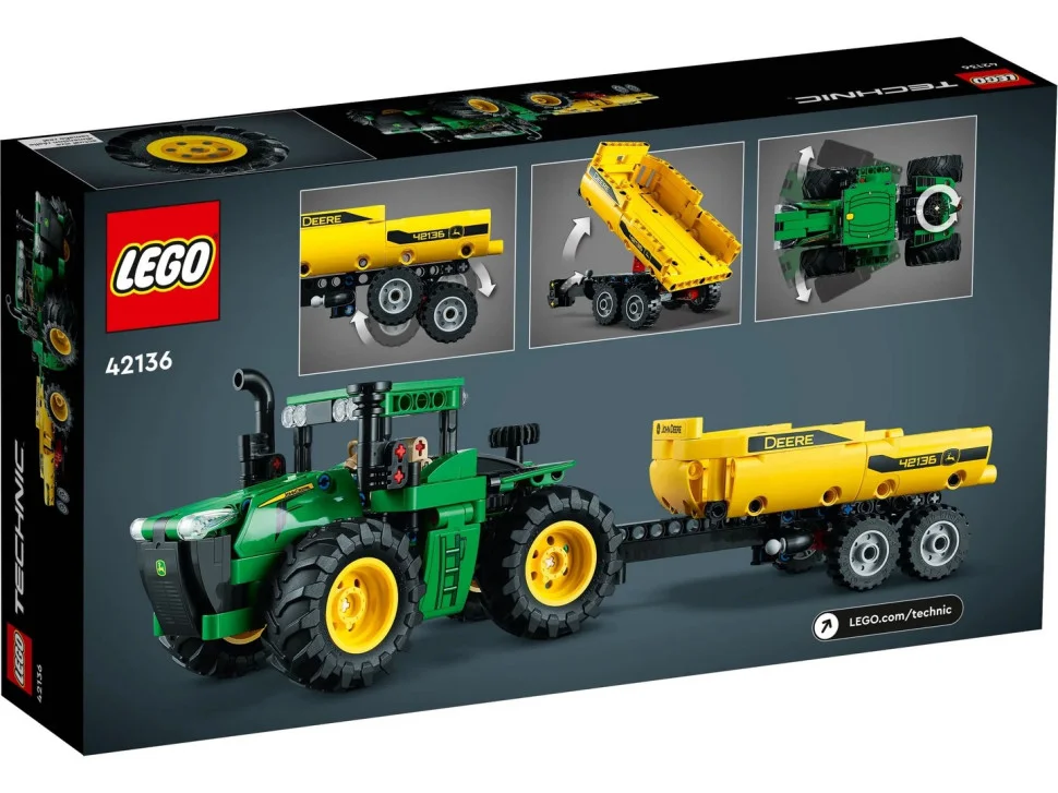 Конструктор LEGO Technic John Deere 9620R 4WD Tractor 42136