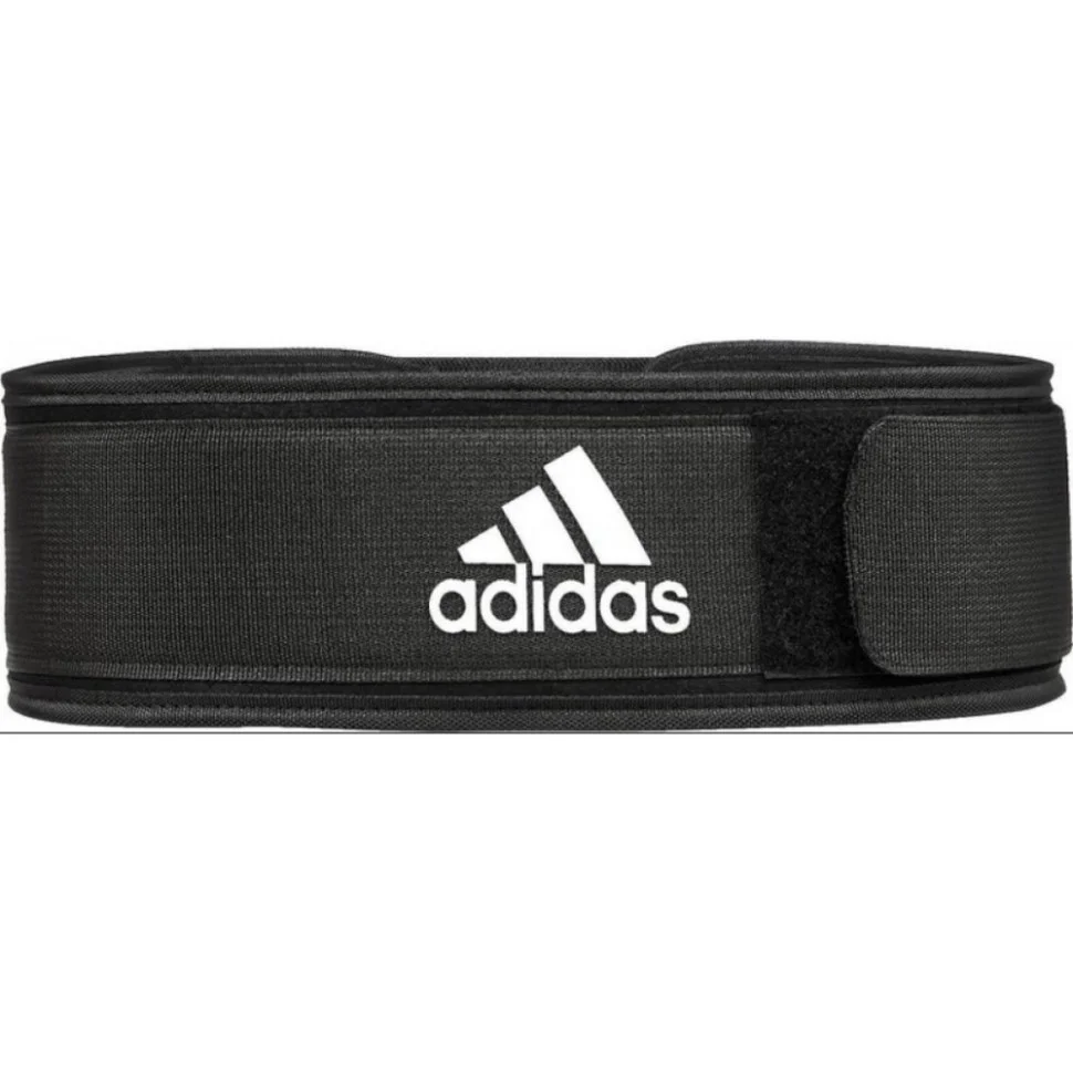 Пояс для тяжелой атлетики Essential Weightlifting Belt Adidas ADGB-12256 черный, XL
