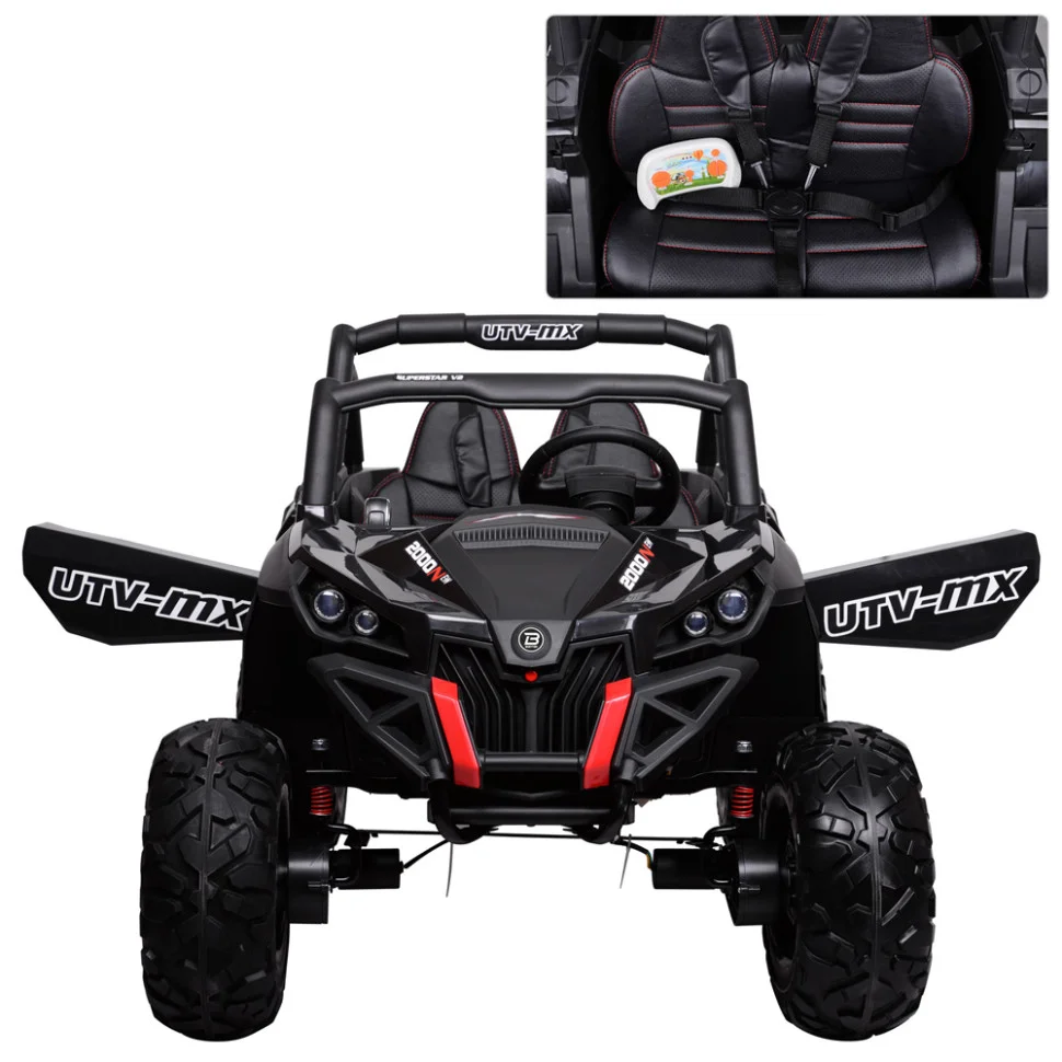 Дитячий електромобіль Джип Bambi M 3602EBLR-2 до 50 кг