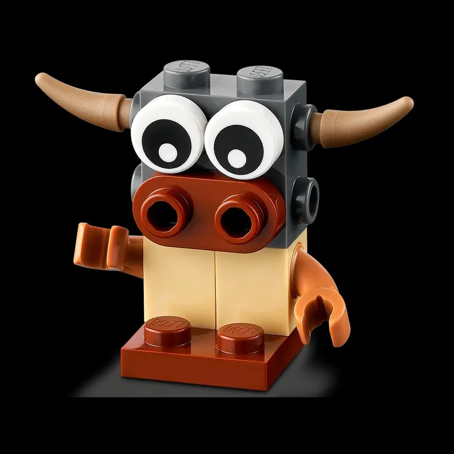 Конструктор LEGO Classic Оригинальные монстры 11017, 140 деталей