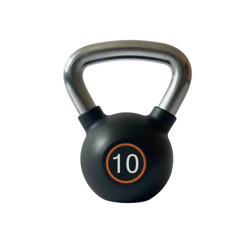 Гиря обгумована FF51F3 Generation Fitness 522884 чавунна 10 кг