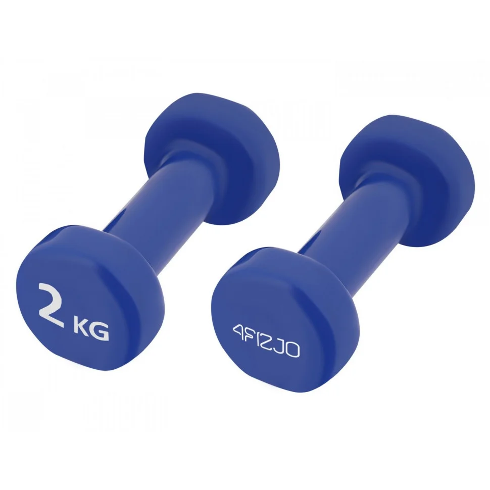 Гантели виниловые 4FIZJO 4FJ0195, 2 x 2 кг