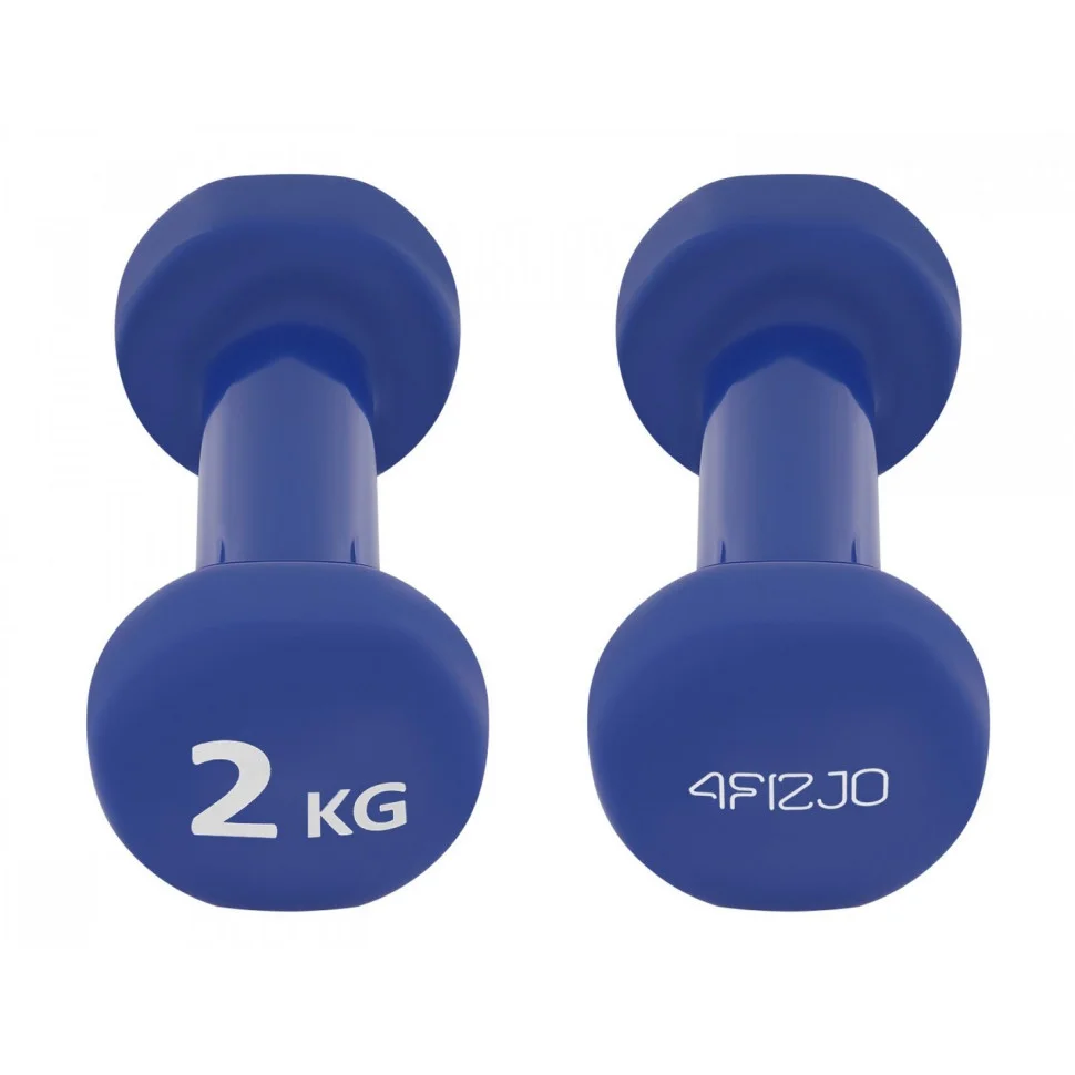 Гантели виниловые 4FIZJO 4FJ0195, 2 x 2 кг