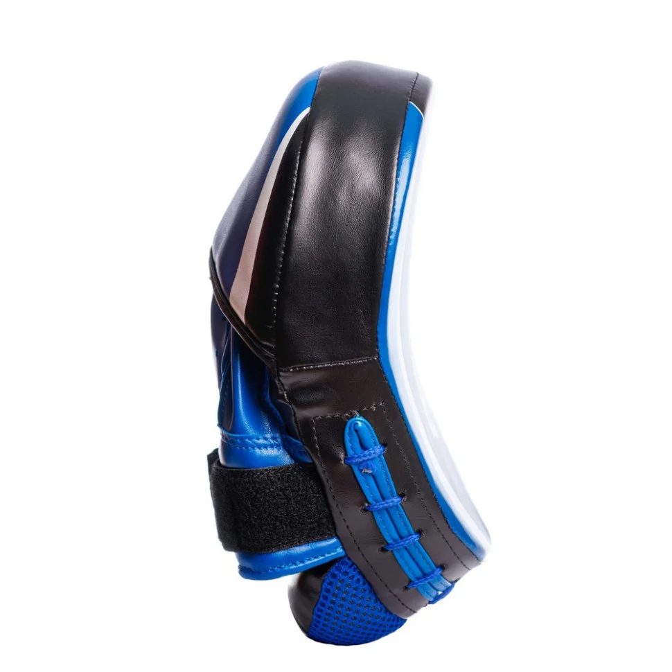 Лапи боксерські PowerPlay PP_3050_Blue, Чорно-Сині, пара