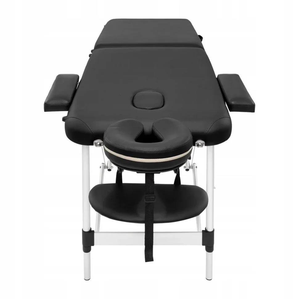 Масажний стіл складаний Massage Table Alu W70 4FIZJO TABLEW70BLACK, Black