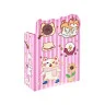 Скотч декоративний з наклейками Bambi XM-JD2233-3, 20 наклейок