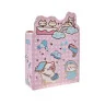 Скотч декоративний з наклейками Bambi XM-JD2233-3, 20 наклейок