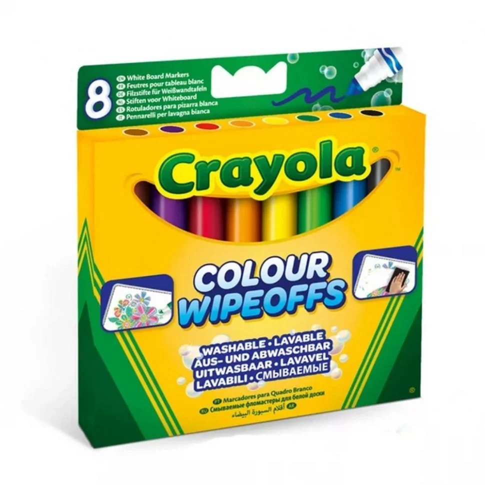 Набор фломастеров для сухого стирания Crayola 03-8223, 8 шт
