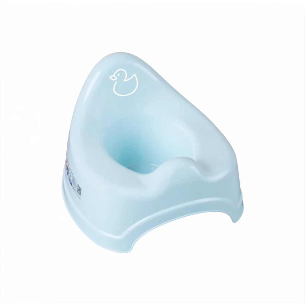 Горщик дитячий Качечка Tega Baby DK-091-129 без музики, світло блакитний