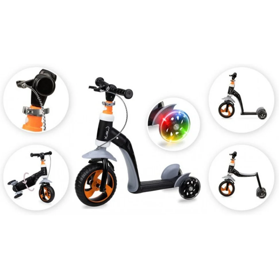 Самокат-біговел Elios 2в1 MoMi ROBI00033 orange