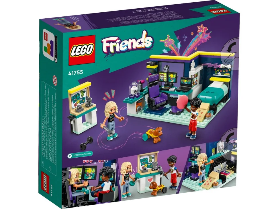 Конструктор LEGO Friends Комната Нови 41755
