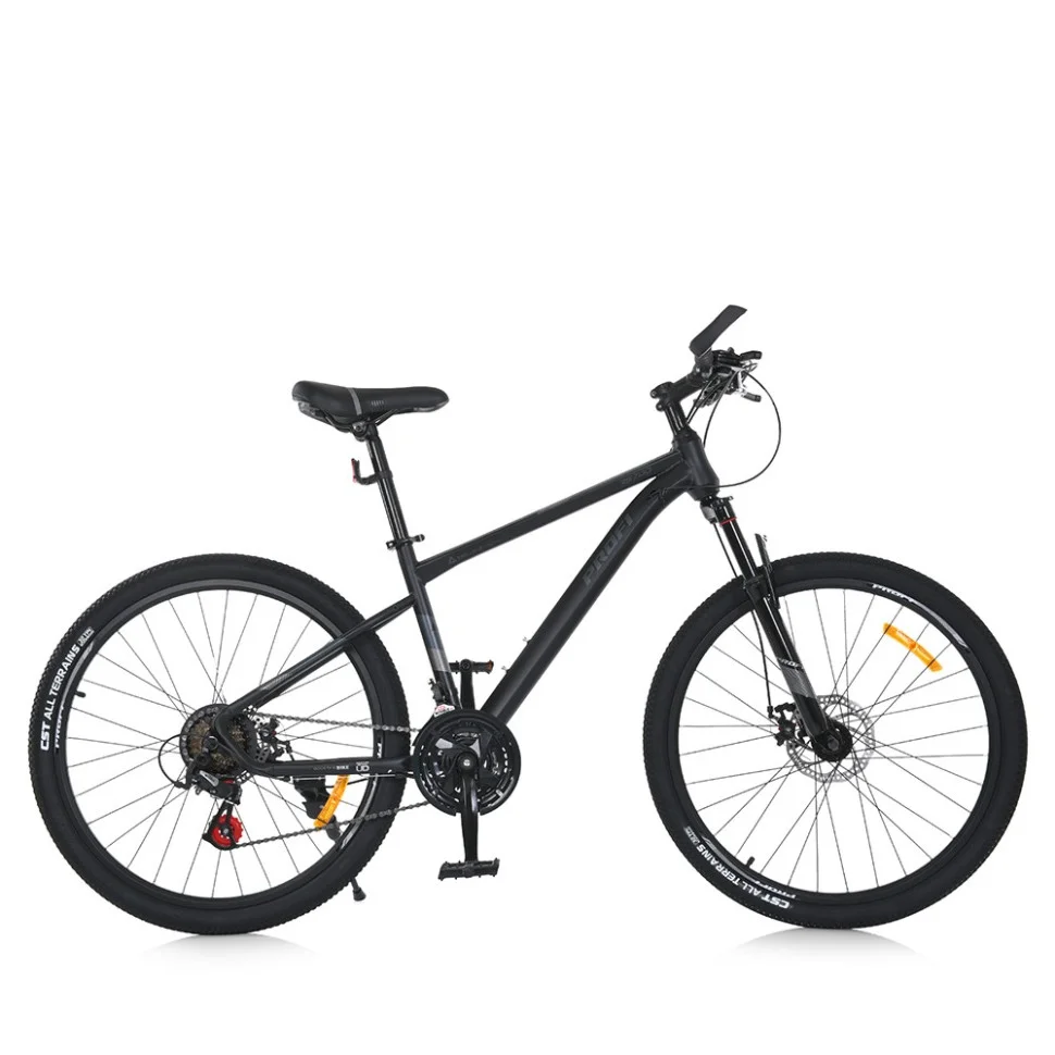 Велосипед SKD75 PROF1 MTB 2605-1, 26 дюймів, сталева рама 16 Sunrun 24SP чорний