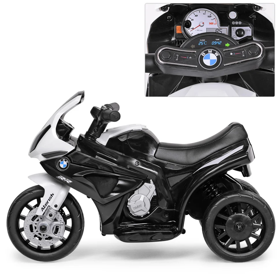 Детский электромобиль Мотоцикл Bambi JT5188L-2 BMW до 20 кг