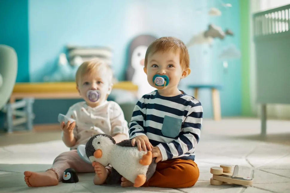 Пустышка Avent ортодонтическая Ultra Air Animal для мальчиков 6-18 мес 2шт SCF080/07