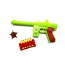 Игрушечный автомат с мягкими пулями M60 PF Golden Gun 909GG
