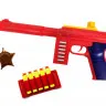 Игрушечный автомат с мягкими пулями M60 PF Golden Gun 909GG