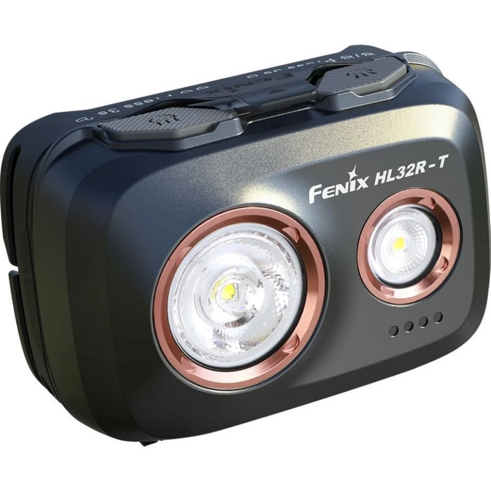 Фонарь налобный Fenix HL32R-TR, красный 800 люмен