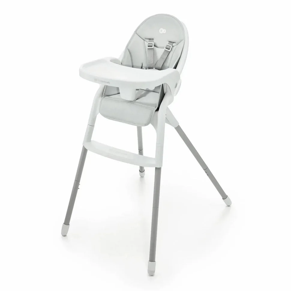 Стільчик для годування Dinnly Kinderkraft KHDINN00LGR0000 Grey