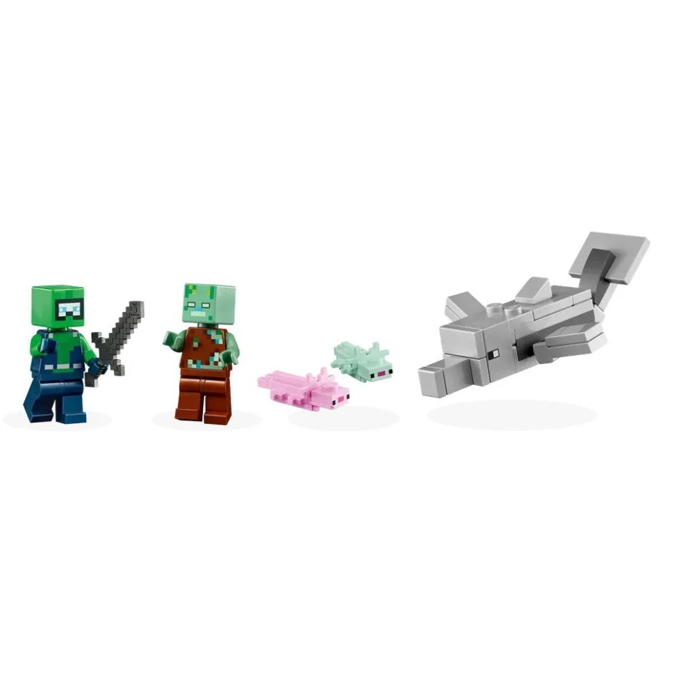 Конструктор Дом-Аксолотль LEGO 21247, 242 детали