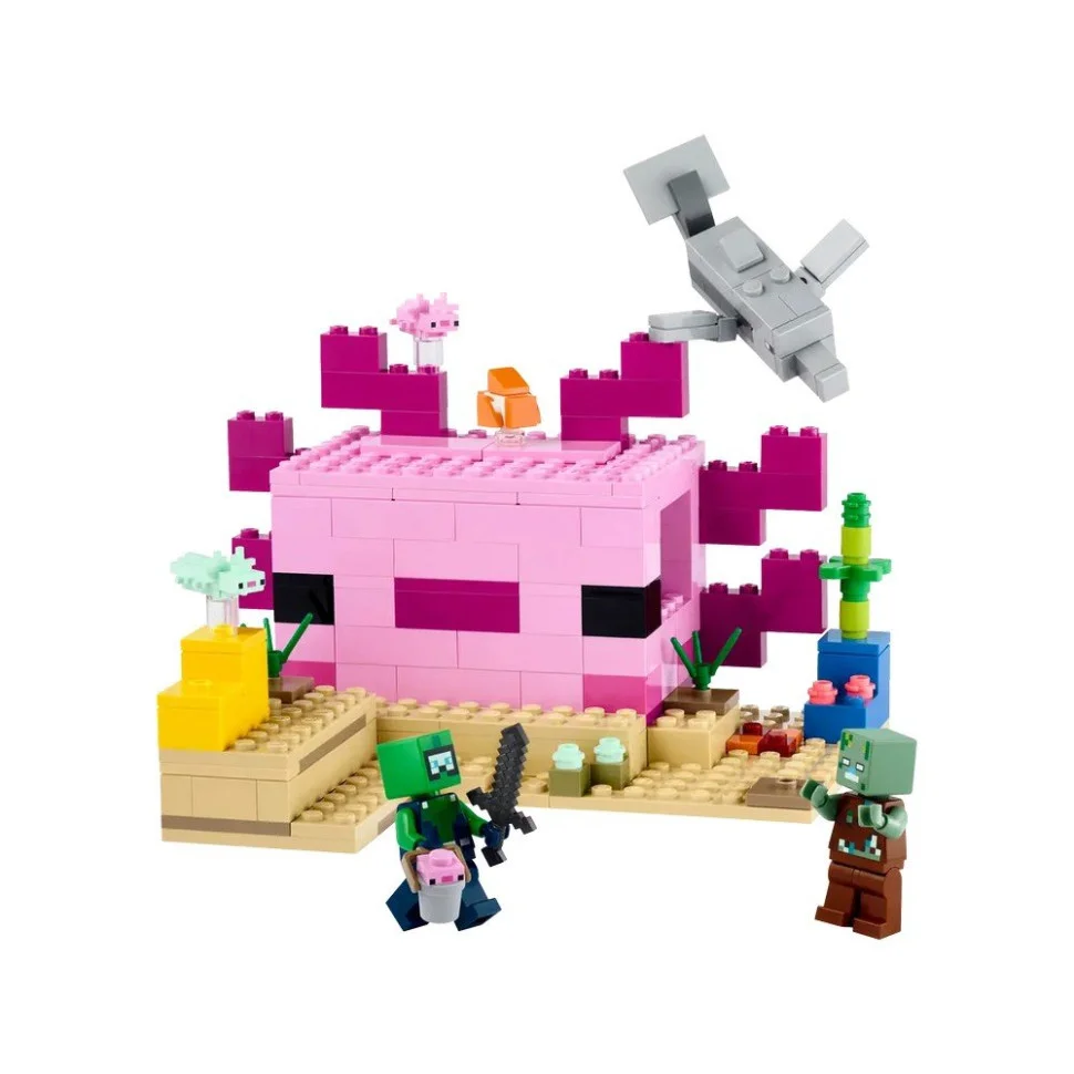 Конструктор Дом-Аксолотль LEGO 21247, 242 детали
