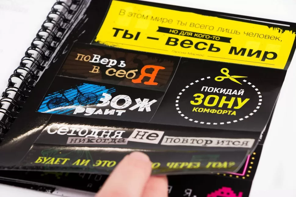 Настольная игра Мотивационный стикербук 0013FGS                                                     
