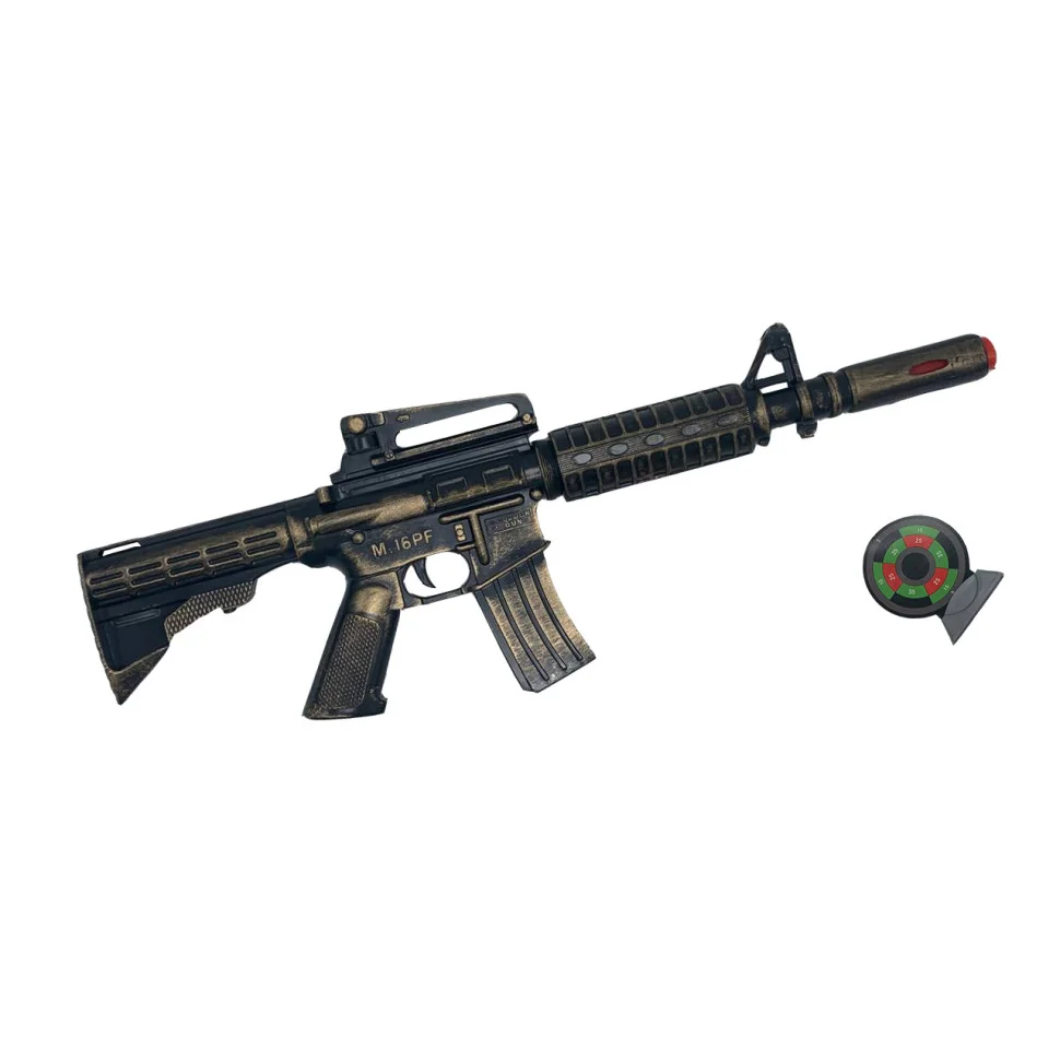 Іграшковий автомат з м'якими кулями M16 PF Golden Gun 910GG