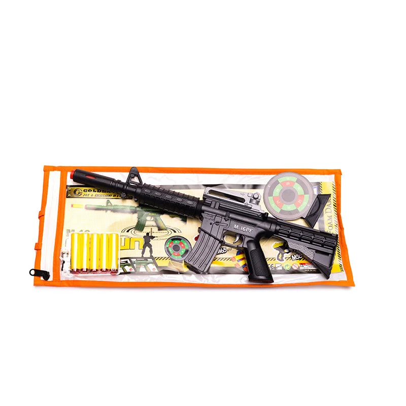 Іграшковий автомат з м'якими кулями M16 PF Golden Gun 910GG