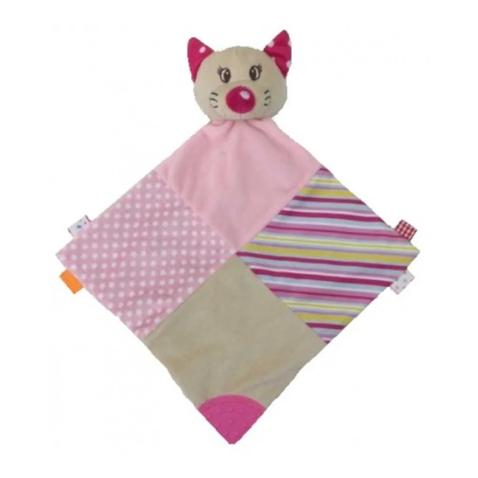Комфортер із прорізувачем STK-18984C Котик Baby Mix 37192