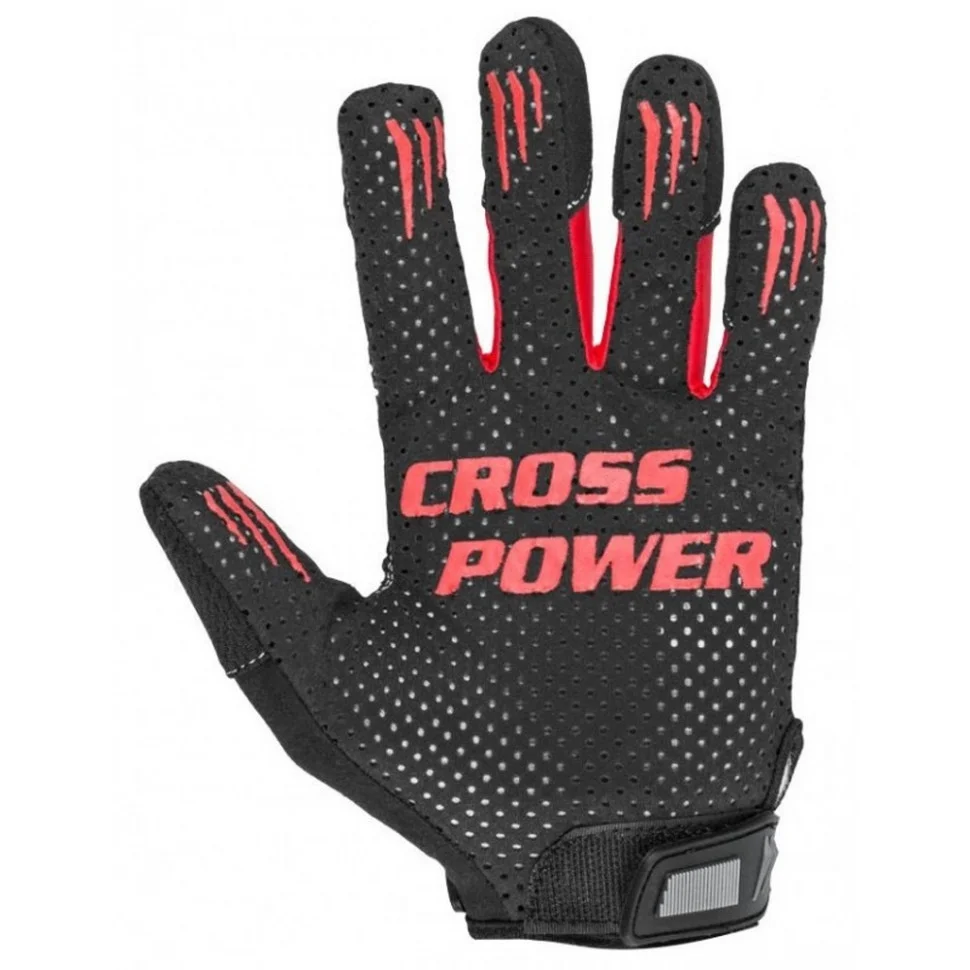 Перчатки для кроссфита с длинным пальцем Cross Power Power System PS-2860_XL_Black-red, XL