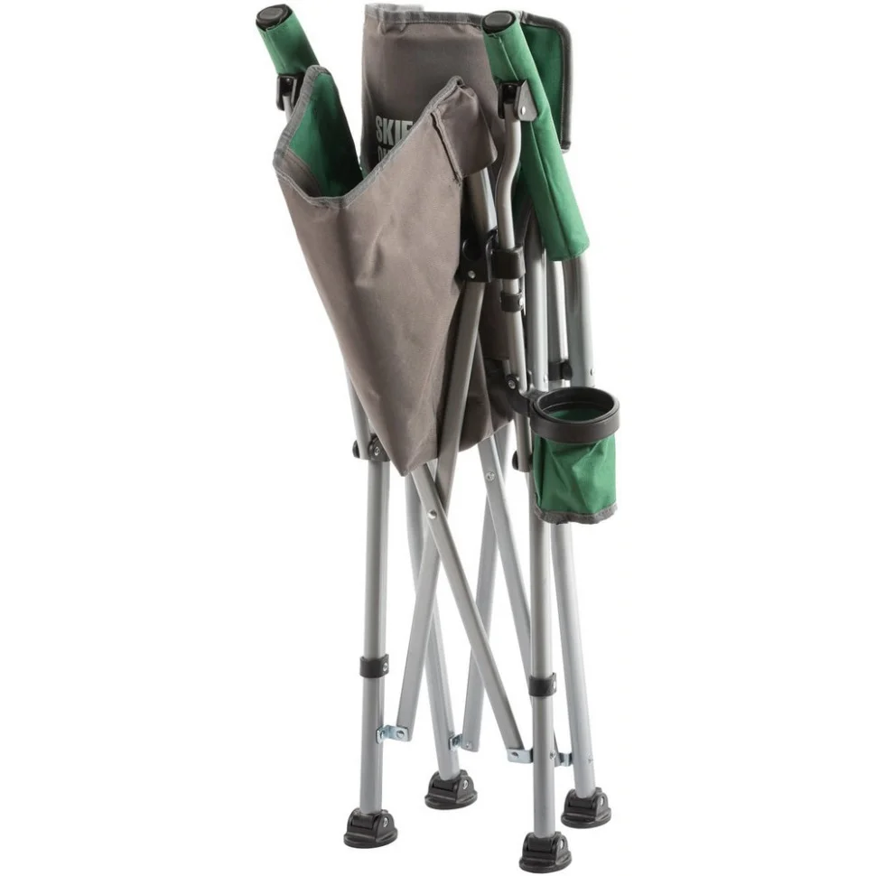 Стілець розкладний Council Skif Outdoor QP-FS10GGR, green/gray