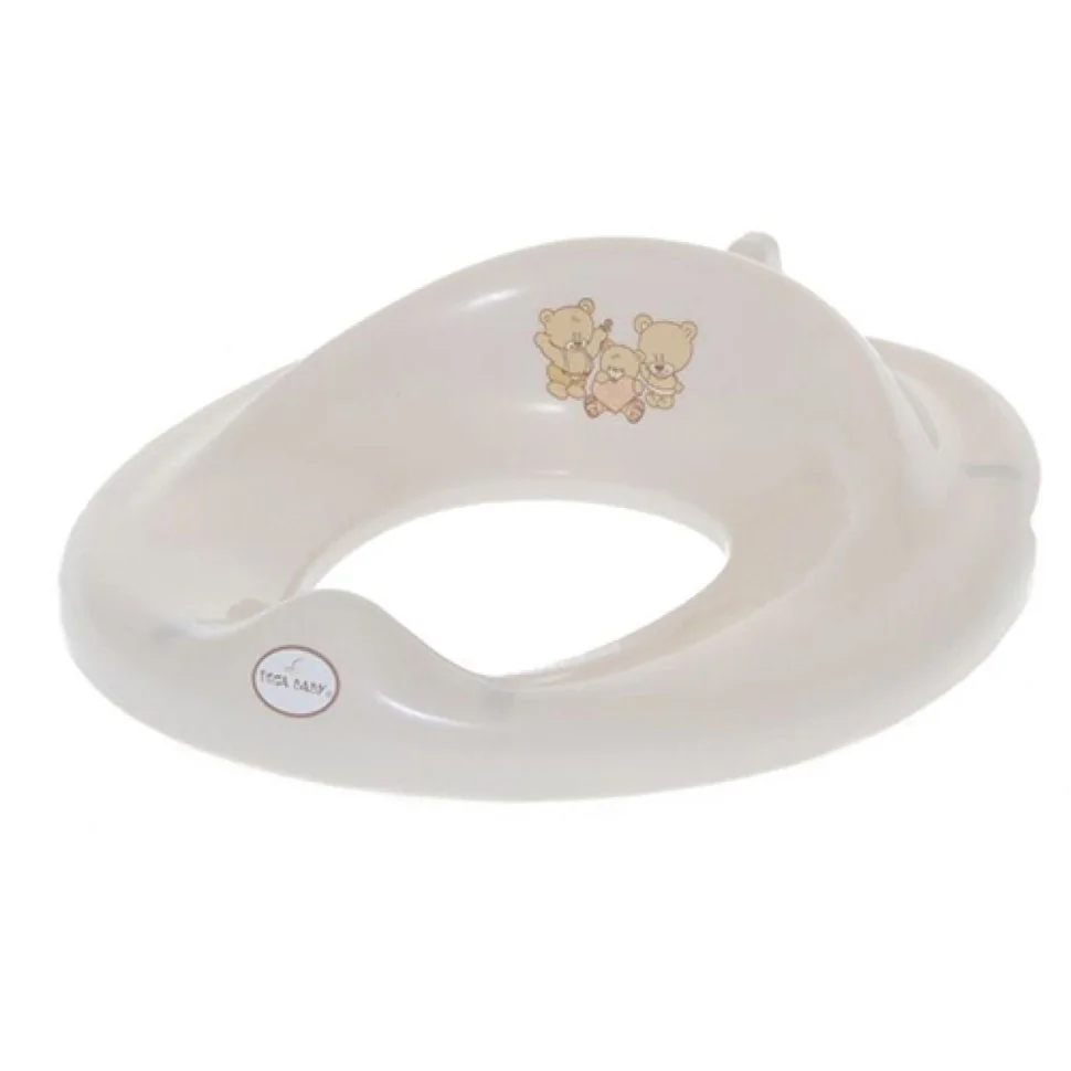 Детская накладка на унитаз MS-002 Мишка Tega Baby MS-002 - 1110 бежевый 