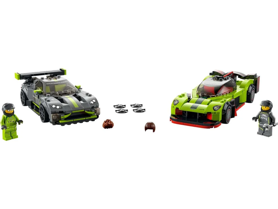 Конструктор LEGO Speed Champions Aston Martin Valkyrie AMR Pro и Aston Martin Vantage GT3 76910