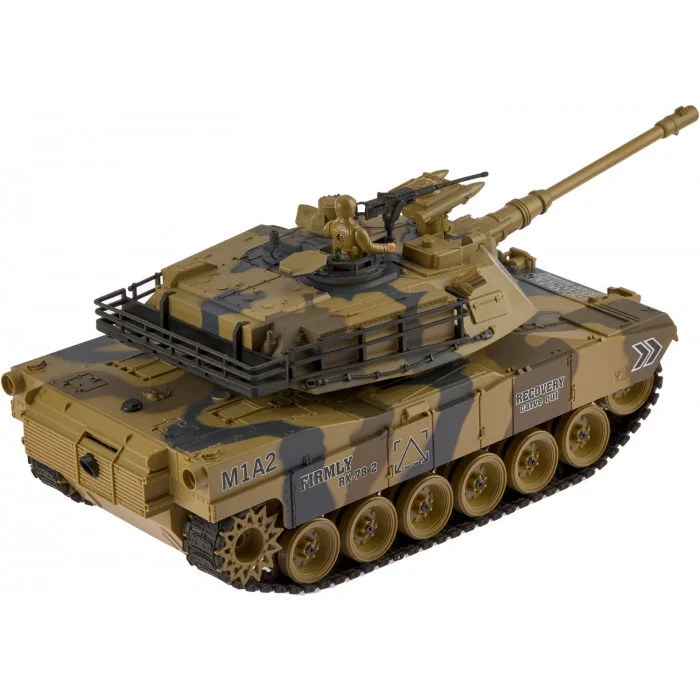 Танк на радиоуправлении M1A2 ZIPP Toys 789-1ZT USA, 1:18