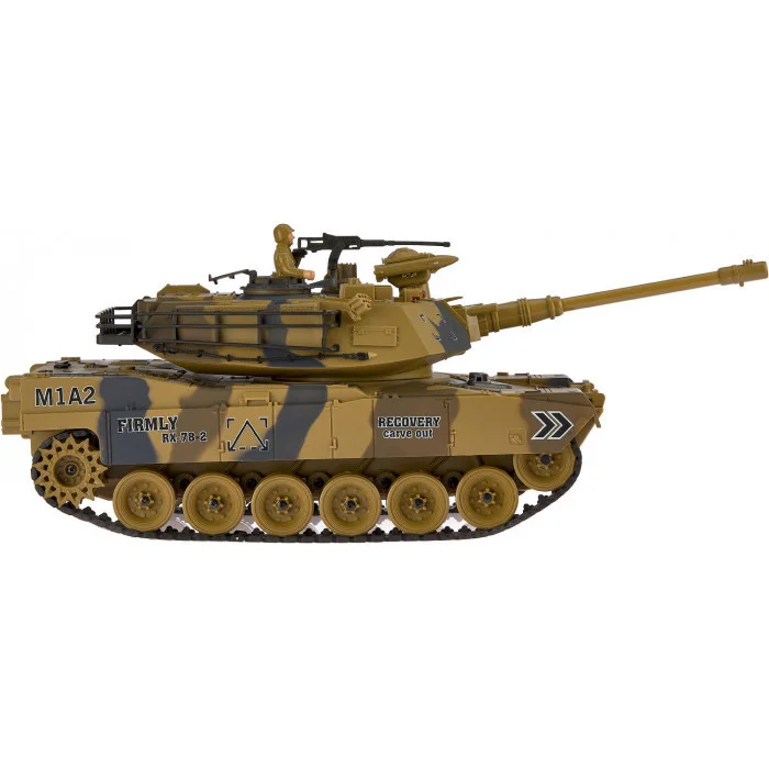 Танк на радиоуправлении M1A2 ZIPP Toys 789-1ZT USA, 1:18