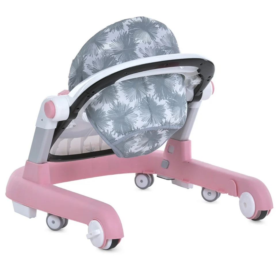 Ходунки дитячі MULTIWAY El Camino ME 1163 Pink, з брязкальцем