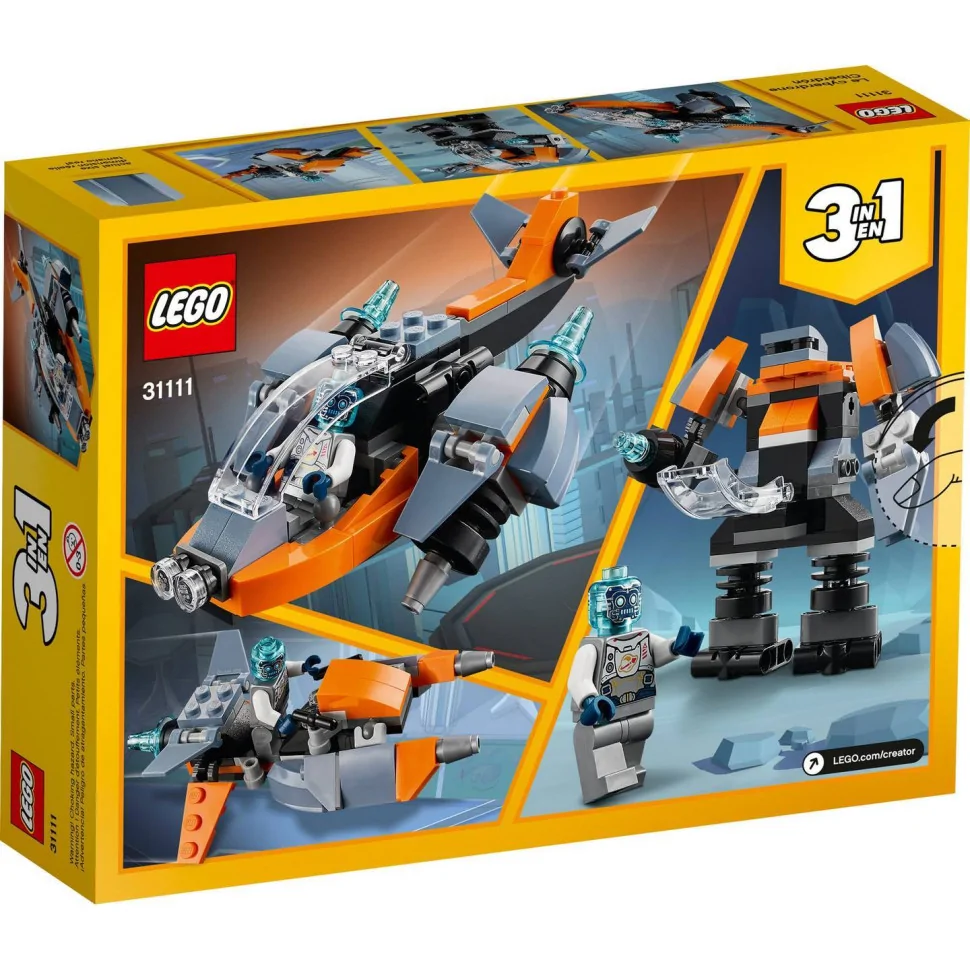 Конструктор LEGO Creator Кібердрон 31111