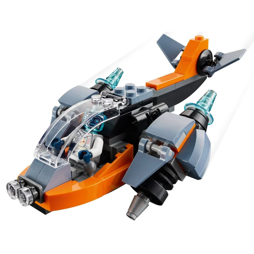 Конструктор LEGO Creator Кібердрон 31111
